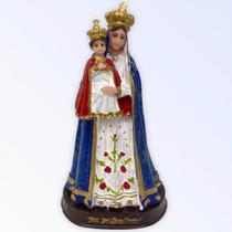 Imagem Nossa Sra Do Bom Pastor Escultura Resina 14 cm