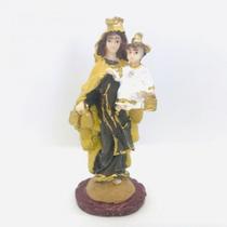 Imagem Nossa Sra Do Carmo Escultura Resina 07 cm