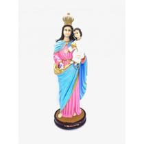 Imagem Nossa Sra Dos Aflitos Escultura Resina 30 cm Imagem Nossa Sra Dos Aflitos Escultura Resina 30 cm