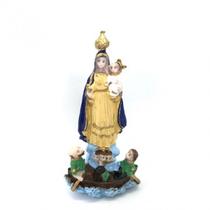 Imagem Nossa Sra Dos Navegantes Escultura Resina 07 cm