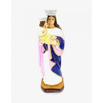 Imagem Nossa Sra Dos Prazeres Escultura Resina 29 cm Imagem Nossa Sra Dos Prazeres Escultura Resina 29 cm