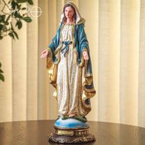 Imagem Nss Senhora Das Graças 60cm Resina Importada Grande Imagem Nss Senhora Das Graças 60cm Resina Importada Grande