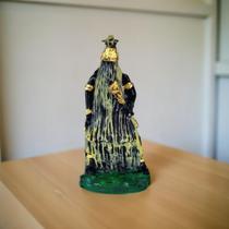 Imagem Obaluaê orixá altar umbanda candomblé Resina 10 cm Imagem Obaluaê orixá altar umbanda candomblé Resina 10 cm