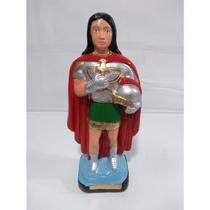 Imagem Ogum 7 Ondas Escultura Gesso Estatua 20 Cm Imagem Ogum 7 Ondas Escultura Gesso Estatua 20 Cm