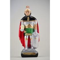 Imagem Ogum Mege da Calunga Escultura Gesso Estatua 20 cm