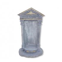 Imagem Oratório Cinza Escultura Resina 24 Cm Imagem Oratório Cinza Escultura Resina 24 Cm