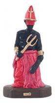 Imagem Orixa Exu Escultura Resina Estatua 10 Cm