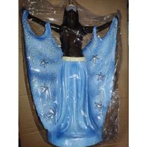 Imagem Orixa Iemanja Escultura Gesso Estatua 40 Cm