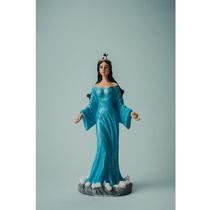 Imagem Orixa Iemanjá Escultura Resina Estatua 17,5 Cm Imagem Orixa Iemanjá Escultura Resina Estatua 17,5 Cm