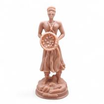 Imagem Orixá Ifá Proteção Espiritual Resina para Pintar 15cm