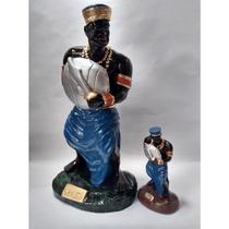 Imagem Orixa Ogum Esculturas Estatua Gesso 21 e 10 Cm Imagem Orixa Ogum Esculturas Estatua Gesso 21 e 10 Cm