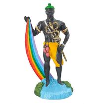 Imagem Orixa Oxumare Escultura Resina Estatua 25 Cm Imagem Orixa Oxumare Escultura Resina Estatua 25 Cm