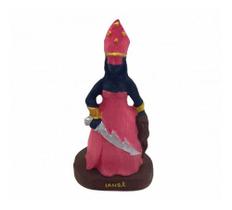 Imagem Orixa Oya (iansa) Rosa Escultura Resina Estatua 10 Cm