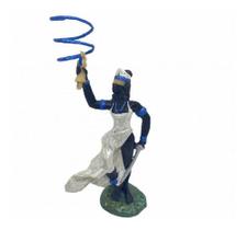 Imagem Orixa Oya Tempo Logunan Escultura Resina Estatua 17cm Imagem Orixa Oya Tempo Logunan Escultura Resina Estatua 17cm