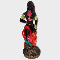 Imagem Orixá Pomba Gira Escultura Resina Estatua 15 Cm Imagem Orixá Pomba Gira Escultura Resina Estatua 15 Cm