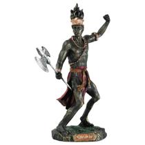 Imagem Orixá Xangô Boneco Umbanda Enfeite Santo de Resina Imagem Orixá Xangô Boneco Umbanda Enfeite Santo de Resina