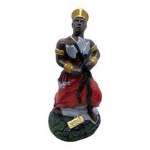 Imagem Orixa Xango Escultura Gesso Estatua 21 Cm Imagem Orixa Xango Escultura Gesso Estatua 21 Cm