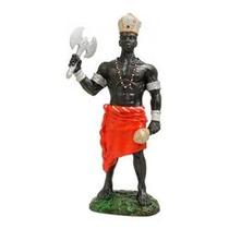 Imagem Orixa Xango Vermelho Escultura Resina Estatua 25 Cm Imagem Orixa Xango Vermelho Escultura Resina Estatua 25 Cm