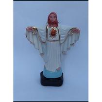 Imagem Oxala Escultura Gesso Estatua 10 Cm