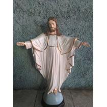 Imagem oxalá/ jesus bracos abertos 60 cm Imagem oxalá/ jesus bracos abertos 60 cm