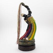 Imagem Oxumaré Luxo Resina 27 cm Imagem Oxumaré Luxo Resina 27 cm