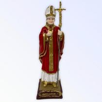Imagem Papa João Paulo II Escultura Resina Estátua 15 cm