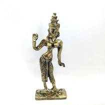 Imagem Parvath Escultura Metal Estátua 10 cm