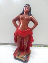 Imagem Pomba Gira Da Figueira Escultura Gesso Estatua 40cm