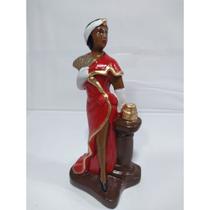 Imagem Pomba Gira Dama Cigana da Estrada Estatua Gesso 20Cm Imagem Pomba Gira Dama Cigana da Estrada Estatua Gesso 20Cm