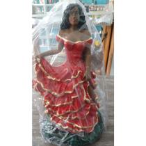 Imagem Pomba Gira do Amor Escultura Gesso Estatua 25 Cm