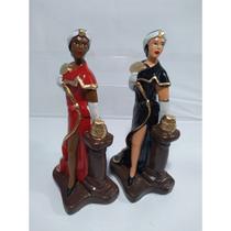 Imagem Pomba Gira e Cigana Dama Da Estrada Escultura Gesso Imagem Pomba Gira e Cigana Dama Da Estrada Escultura Gesso