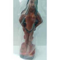 Imagem Pomba Gira Escultura Gesso Estatua 10 Cm