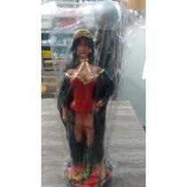 Imagem Pomba Gira Rainha Da Noite Escultura Gesso Estatua 20 cm