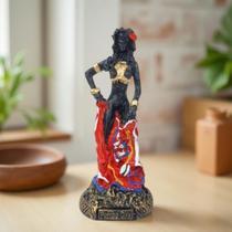 Imagem pomba Gira Sete Saias estátua umbanda candomblé resina 15 cm