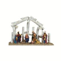 Imagem Presepio Sagrada Família 8 Figuras 25X17 Cm Natal Uni Imagem Presepio Sagrada Família 8 Figuras 25X17 Cm Natal Uni
