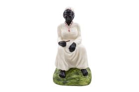 Imagem Preta Velha 2 Resina 20 Cm