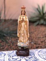Imagem Religiosa Nossa Senhora de Fátima 30Cm