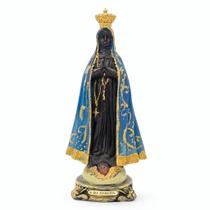 Imagem Resina Nossa Senhora Aparecida 20cm Imagem Resina Nossa Senhora Aparecida 20cm