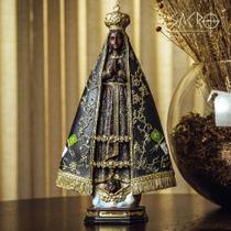 Imagem Resina Nossa Senhora Aparecida Importada 30cm - Sacro