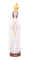 Imagem Resina Nossa Senhora De Fátima Grande - 64cm