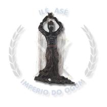 Imagem resina orixá iroko africano