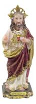 Imagem Resina Sagrado Coração De Jesus Infantil 14cm Imagem Resina Sagrado Coração De Jesus Infantil 14cm
