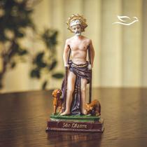 Imagem Resina São Lázaro 15cm Estatueta