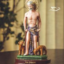 Imagem Resina São Lázaro 20cm Estatueta Imagem Resina São Lázaro 20cm Estatueta