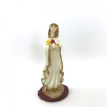 Imagem Rosa Mística Escultura Resina Estátua 07 cm Imagem Rosa Mística Escultura Resina Estátua 07 cm