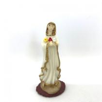 Imagem Rosa Mística Escultura Resina Estátua 07 cm Imagem Rosa Mística Escultura Resina Estátua 07 cm