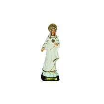 Imagem Sacra Em Resina Do Imaculado Coração De Maria