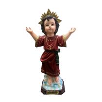 Imagem Sacra Em Resina Do Menino Jesus Criança