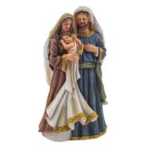 Imagem Sagrada Família Importada Resina 20 Cm Imagem Sagrada Família Importada Resina 20 Cm