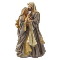 Imagem Sagrada Família Importada Resina 30 Cm - Amém Decoração Religiosa